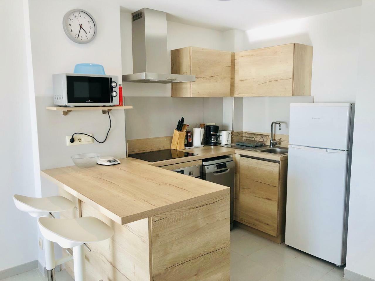 Roc Mar 3 3D - Apartamento Cerca Del Centro Y De La Playa - Terraza Con Vistas Al Mar Y Al Puerto روساس المظهر الخارجي الصورة